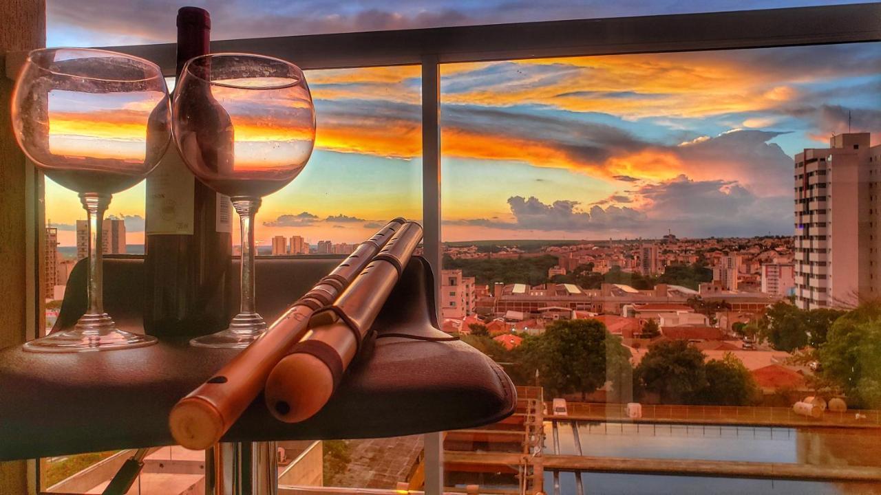 VIKINGS- Alto Padrão, Apto Rústico com conforto,Wifi e vista incrivel máx 4 São Carlos Exterior foto