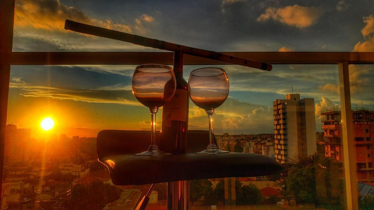 VIKINGS- Alto Padrão, Apto Rústico com conforto,Wifi e vista incrivel máx 4 São Carlos Exterior foto